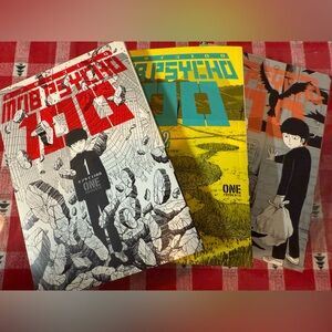 Mob psycho volumes 1-3!